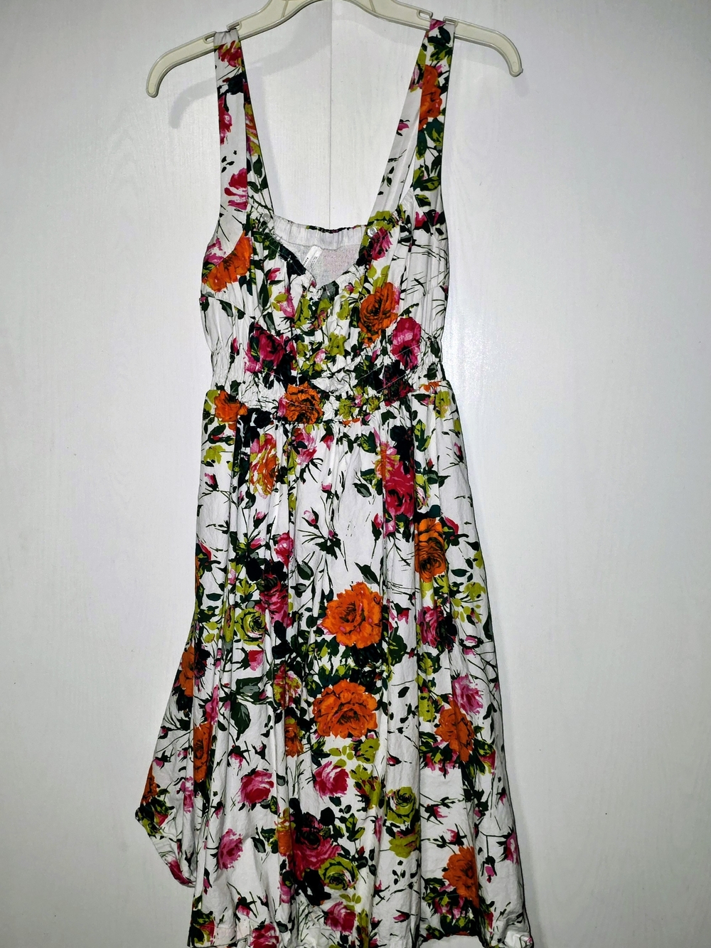 Anthropologie A-line, Corset Floral Midi Dress Size 4 - Picture 5 of 13
